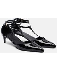 KHAITE - Mia Patent Leather Pumps - Lyst