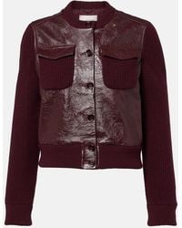 Dorothee Schumacher - It's A Match Cropped Leather Jacket - Lyst