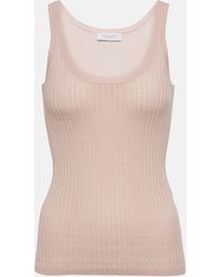 Gabriela Hearst - Ribbed-knit Cashmere And Silk Tank Top - Lyst