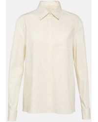 The Row - Hemd Lunar Aus Baumwolle - Lyst