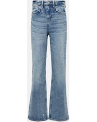 AG Jeans - Jean ample New Alexxis a taille haute - Lyst