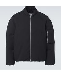 Jil Sander - Oversize-Daunenjacke Aus Gabardine - Lyst