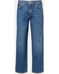 FRAME - The Hang Low-Rise Straight-Leg Jeans - Lyst