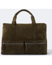 Metier - Racer 53 Suede Duffel Bag - Lyst