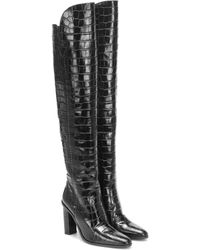 Max Mara Botín Anfibio De Lana Vitrificada Gris Medio | Botas y Botines de  tobillo Mujer * LOIC TEZENAS