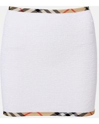 Burberry - X Hunza G – Mini-Jupe Devyn - Lyst