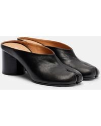 Maison Margiela - Tabi Leather Mules - Lyst