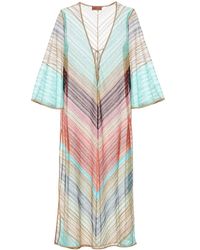 Missoni Caftano in maglia - Multicolore