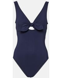 Karla Colletto - Basics Bow-detail Swimsuit - Lyst
