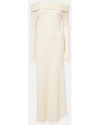 Isabel Marant - Ormany Jersey Boucle Maxi Dress - Lyst