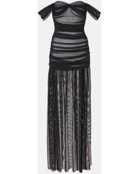 Norma Kamali - Robe Longue Walter Pickleball - Lyst