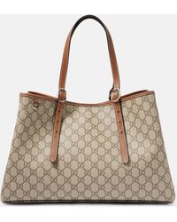 Gucci - Gg Emblem Large Tote Bag - Lyst