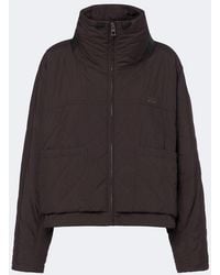 Loewe - Double L Quilted Cropped Jacket - Lyst