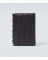 Bottega Veneta - Intrecciato Medium Leather Bi-Fold Wallet - Lyst