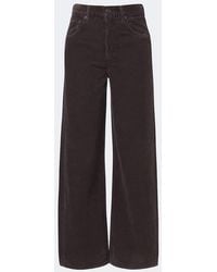 Agolde - Curve Cotton Corduroy Wide-Leg Pants - Lyst
