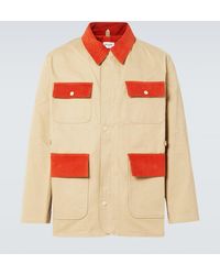 Bode - Chaqueta En Sarga De Algodon Con Pana - Lyst