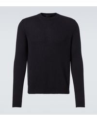Prada - Ribbed-Knit Cashmere Sweater - Lyst