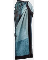 Jean Paul Gaultier - Pareo De Algodon Estampado - Lyst