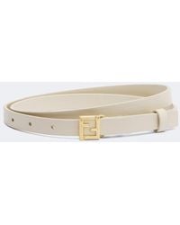Fendi - Guertel Ff Aus Leder - Lyst