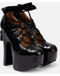 Vivienne Westwood - Platform Leather Pumps - Lyst