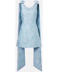 Markarian - Minikleid Aus Brokat - Lyst