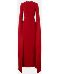 Solace London - Robe Longue Naomi En Crepe - Lyst