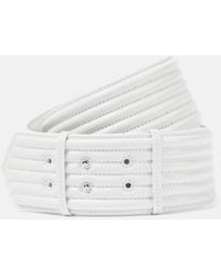 Alaïa - Padded Leather Belt - Lyst