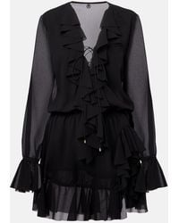 Bananhot - Bellen Ruffled Minidress - Lyst