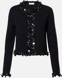 Tory Burch - Wool Cardigan - Lyst