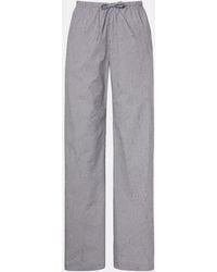 Rohe - Checked Cotton-Blend Pajama Pants - Lyst