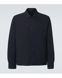 Sunspel - Wool-Blend Jacket - Lyst