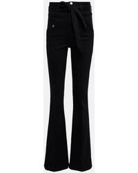 Veronica Beard - High-Rise Flared Jeans Giselle - Lyst