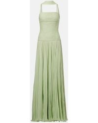 Marmar Halim - Robe Aus Seiden-Georgette - Lyst