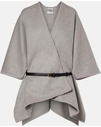 Max Mara - Capa De Lana Virgen - Lyst