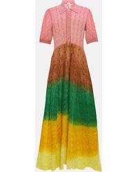 Etro - Ombre Wool Maxi Dress - Lyst