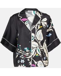 Dorothee Schumacher - Floral Silk Shirt - Lyst