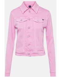 AG Jeans - Robyn Cropped Denim Jacket - Lyst