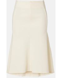 Jil Sander - High-Rise Midi Skirt - Lyst