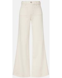 Veronica Beard - Kasey Wide-Leg Jeans - Lyst