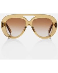 Loewe - Spoiler Aviator Sunglasses - Lyst