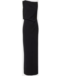 Max Mara - Pentola Asymmetric Maxi Dress - Lyst