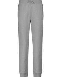 A.P.C. Item F Cotton Fleece Sweatpants - Gray