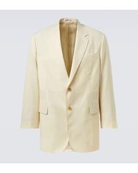 AURALEE - Wool And Mohair Blazer - Lyst