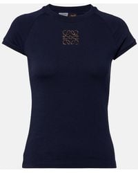 Loewe - Paula's Ibiza Anagram Cotton T-Shirt - Lyst