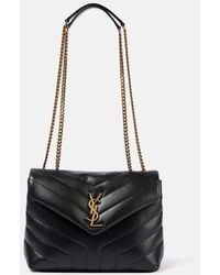 Saint Laurent - Borsa Loulou Small - Lyst