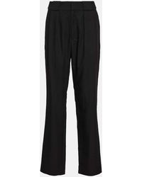 Proenza Schouler - White Label High-rise Straight Pants - Lyst