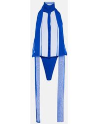 LAQUAN SMITH - Body Aus Seide - Lyst