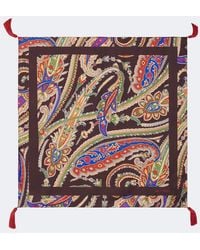 Etro - Schal Aus Seide - Lyst