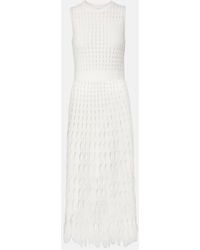 Jonathan Simkhai - Midikleid Zyla Aus Strick - Lyst