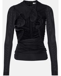 Christopher Esber - Hollow Venus Cutout Mesh Top - Lyst